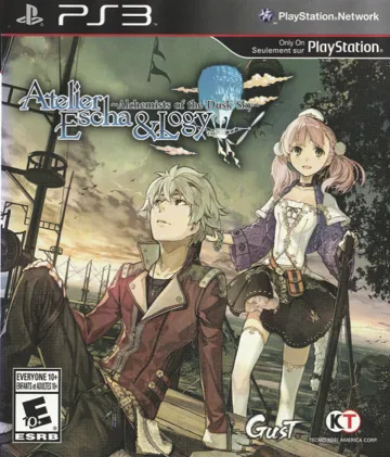 Atelier Escha & Logy - Alchemists of the Dusk Sky (USA) box cover front